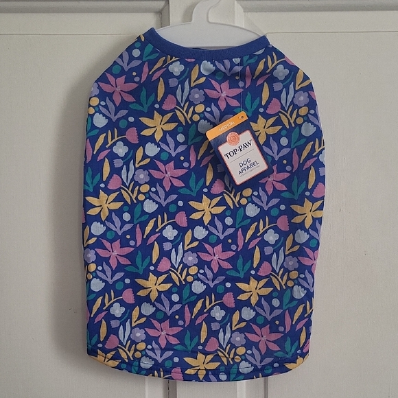 Spring Flower Dog Tee - Picture 1 of 5